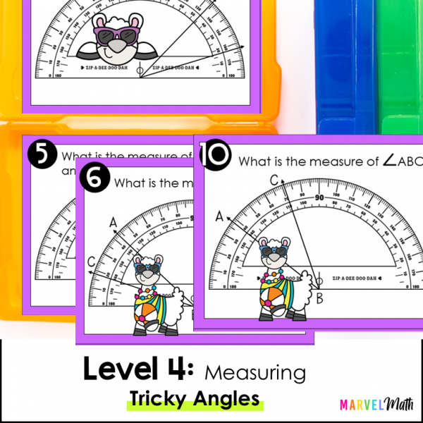 4th Grade Geometry Level 4 Task Card