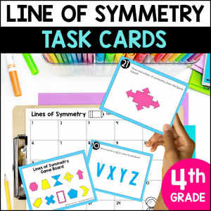 4th Grade Geometry Line of Symmetry