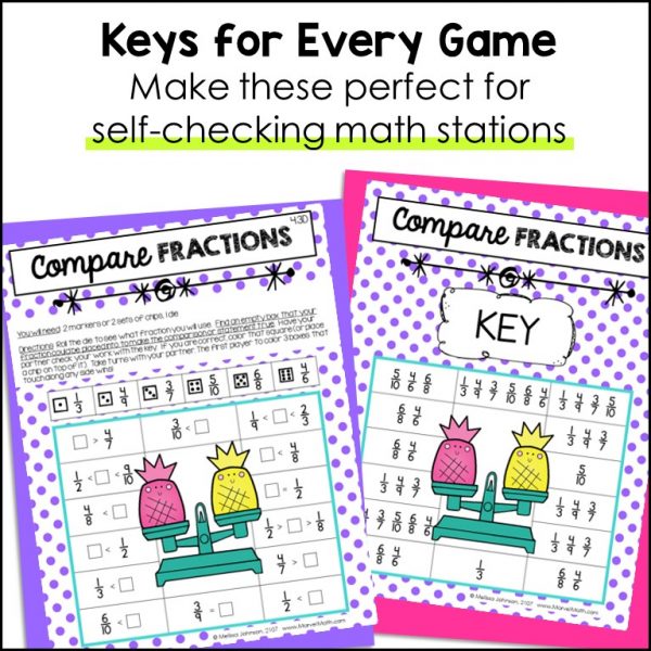Fractions Games 5