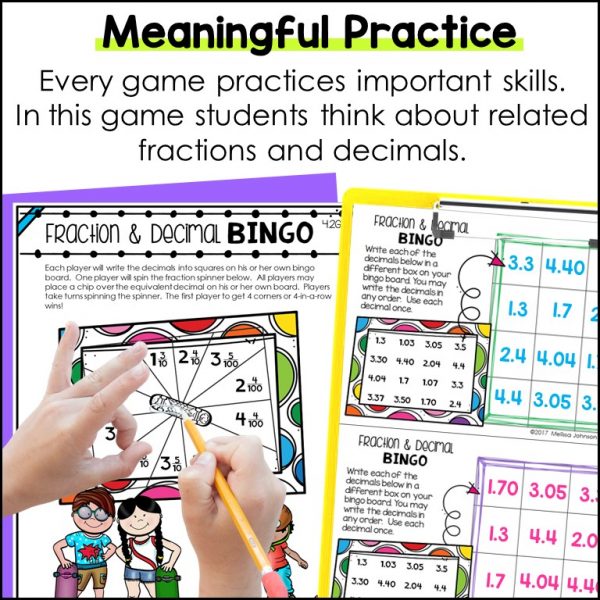 Fractions Games 6