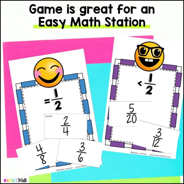 Comparing Fractions Game 5