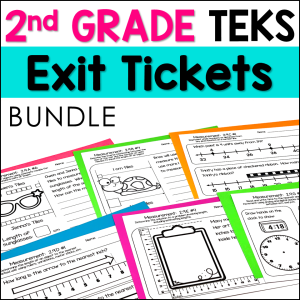 2nd Grade TEKS Exit Tickets 1