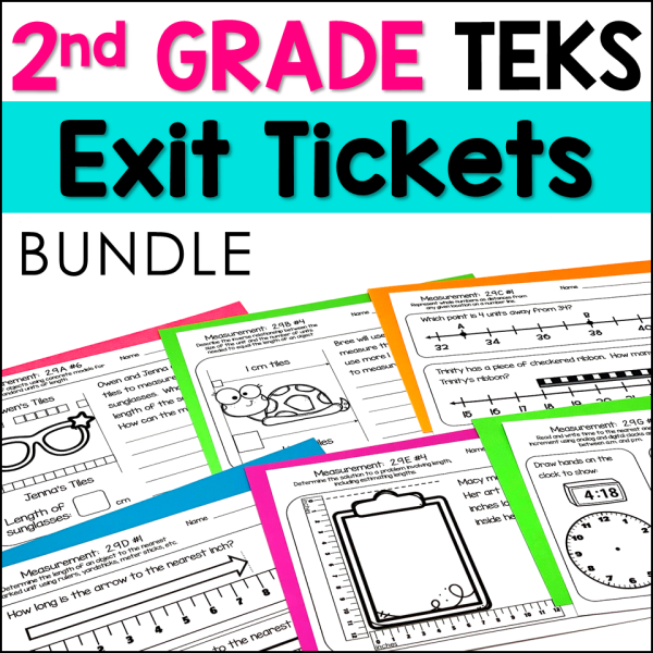 2nd Grade TEKS Exit Tickets 1