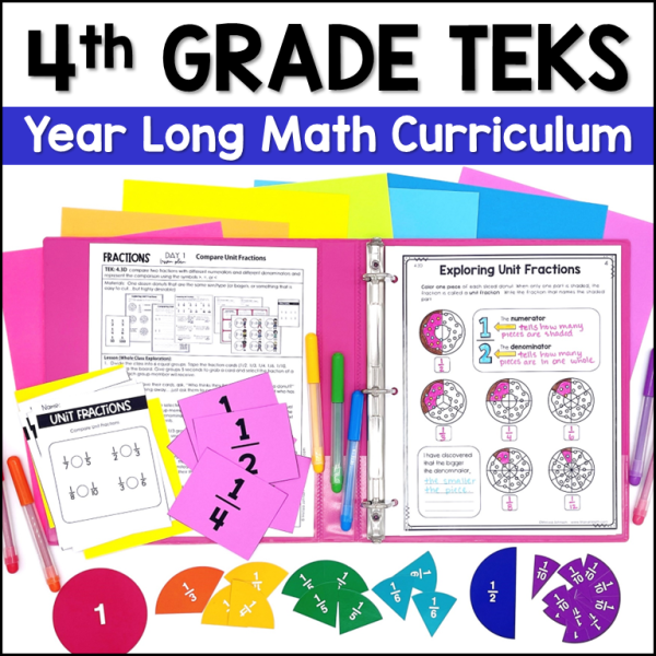 4th Grade Math TEKS Curriculum