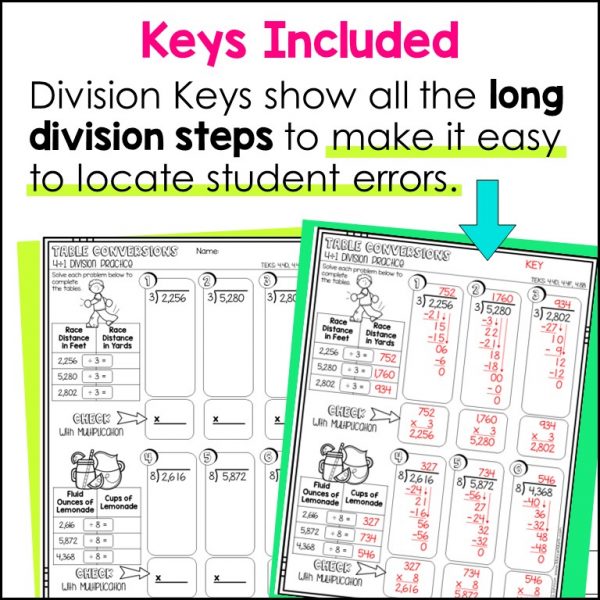 Multiplication and Division Review 4