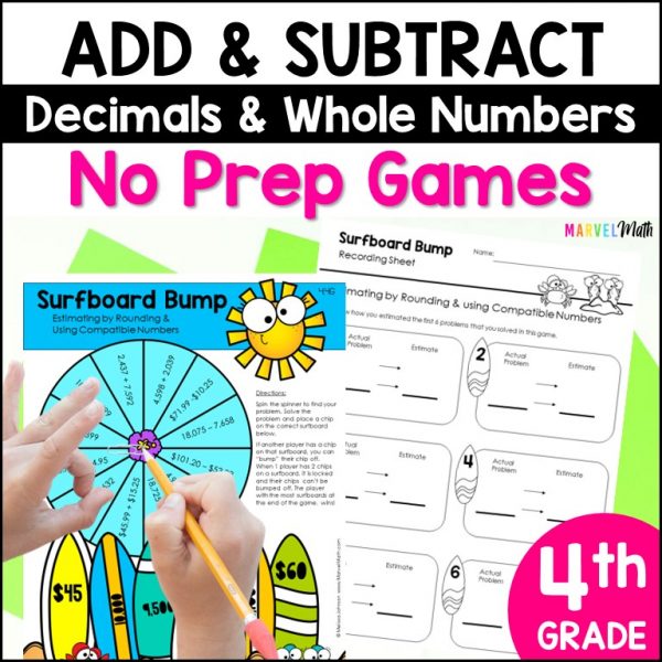 Add and Subtract Games