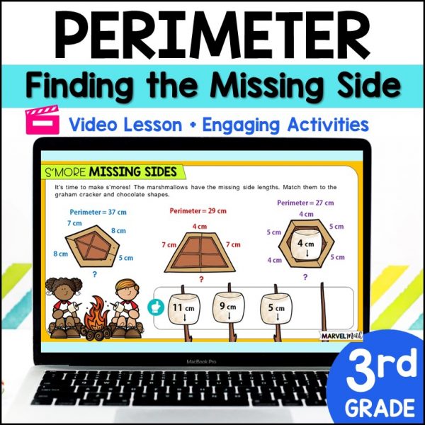 3rd Grade Perimeter Finding Missing Side