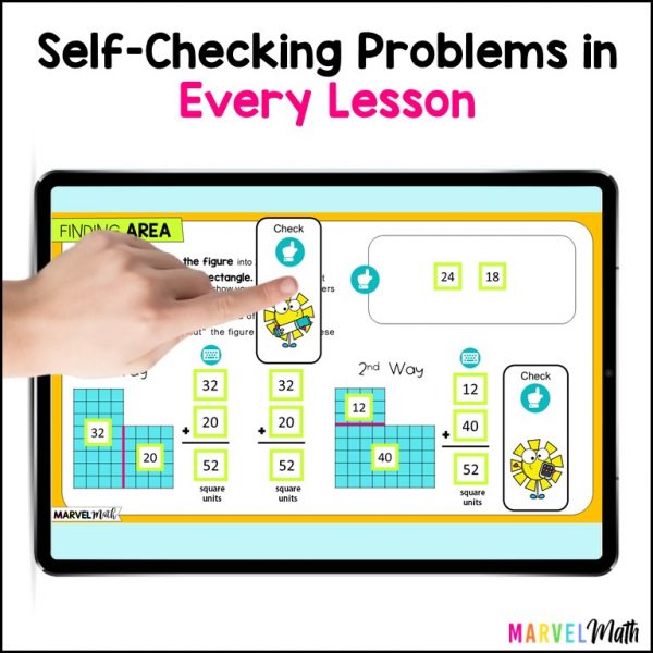 Area Activity with Self Checking