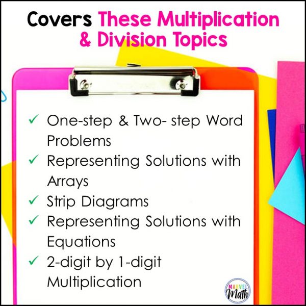 3rd Grade Multiplication and Division Resource