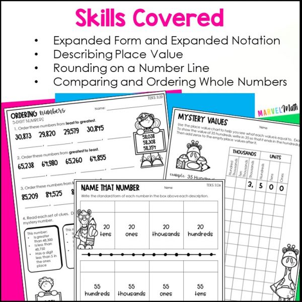 3rd Grade Place Value Worksheet Review