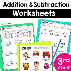 3rd Grade Addition and Subtraction