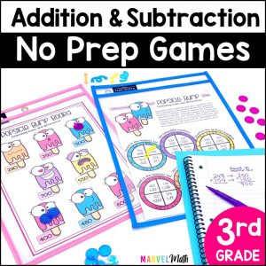 3rd Grade Addition and Subtraction Games