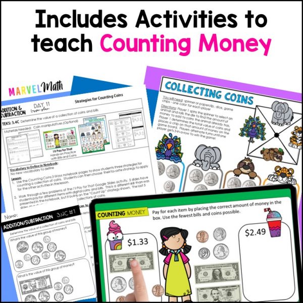 Addition and Subtraction with Money