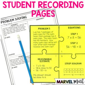 3rd Grade One & Multi-Step Word Problems - Marvel Math