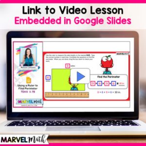 Perimeter - Measuring with a Ruler to Find Sides - Digital Activities ...
