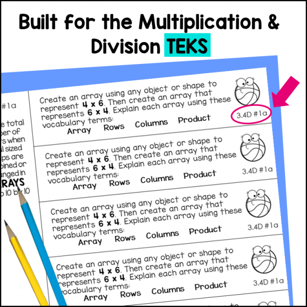 Multiplication & Division Journal Prompts 7