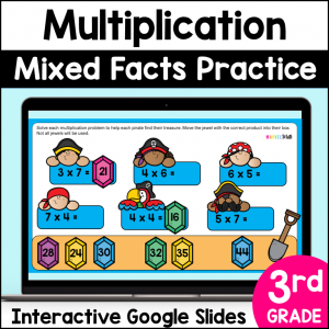 Multiplication Mixed Facts Practice 1