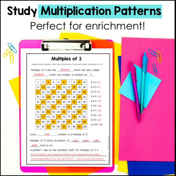 Multiplication & Division Fact Fluency 10