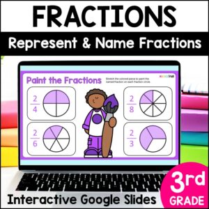 Introduction to Fractions - Painting Fractions
